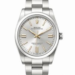 Rolex Oyster Perpetual 41MM 124300 Silver Dial Watch